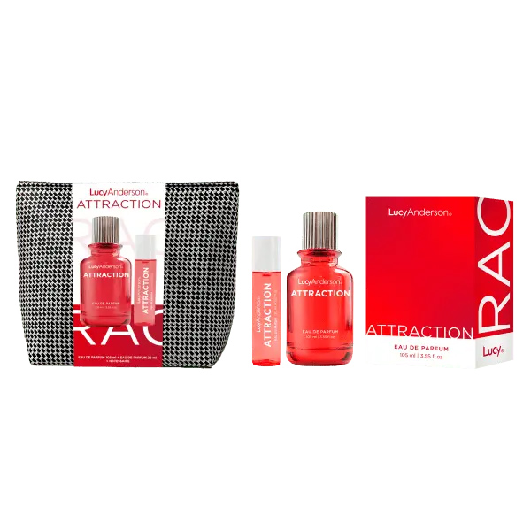 LUCY ANDERSON NECESER ATTRACTION EDP X 100 ML. Y MINITALLA